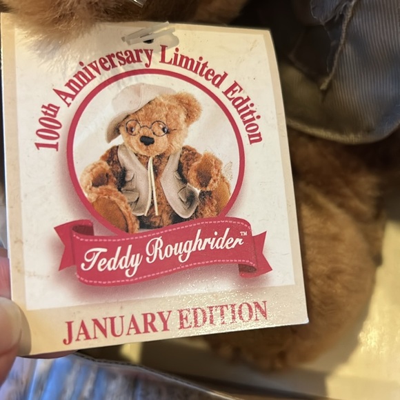 Teddy Roughrider 100th Anniversary of the Teddy Bear Limited Edition Bear - Picture 4 of 10